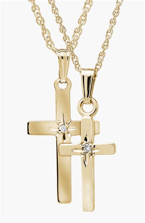 matching jewelry mom and daughter|matching mother daughter cross necklaces.